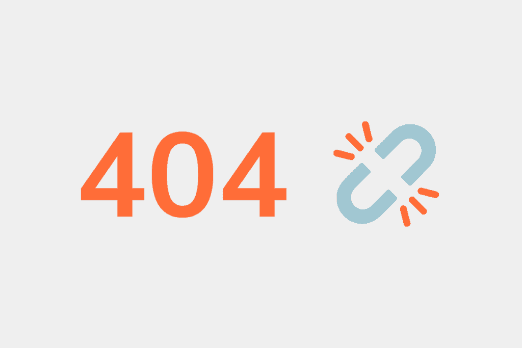 404 broken links